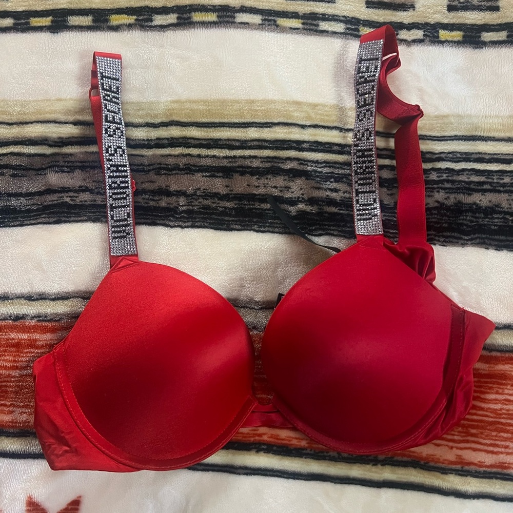 Victoria’s Secret push-up Bra with Embellished Straps